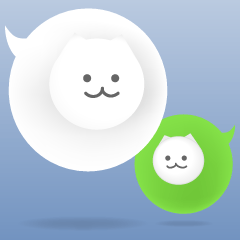 ふきねこ（吹き出し猫）