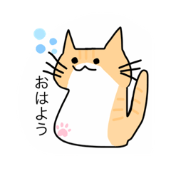 猫の心のスタンプ