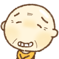 表情で伝えるおとん