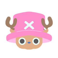 ONE PIECEチョッパーかおスタンプ