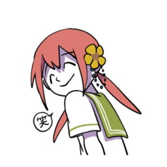 おちゃめなかぐらちゃんスタンプ