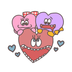 口でかハートと仲間たち