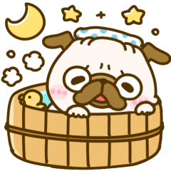 ながーーーーい♡パグちゃん