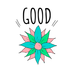 気まぐれ3色スタンプ