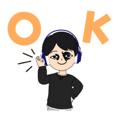 ゲーム廃人のスタンプ