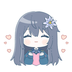 月雪冬華の日常スタンプ2