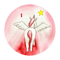 ユニサス　数秘スタンプ