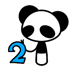 ぱんだスタンプLv.2