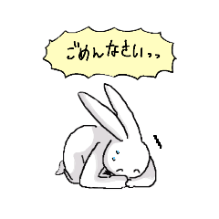 うさぎの落書き05