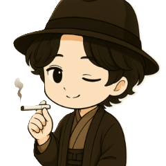 大正男子スタンプ 〜レトロモダン〜