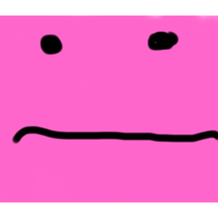 カラフル顔モンスター