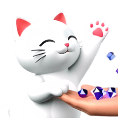 かわいい招き猫がやって来た5