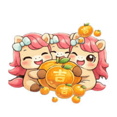 2026Year of the Horse stickers