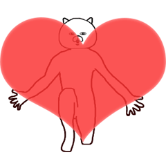 シュールな猫が動く！