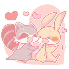 だいすき！あらいぐま＆うさぎ７