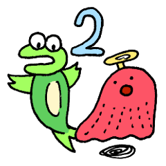 たこおばけとがくしゃ 2