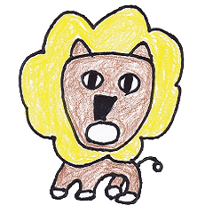 ゆかいな動物スタンプ