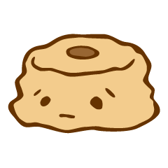 しぼんけーき(文字入り)