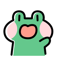 表情全開！かえるくん！