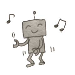 ブナンなロボットのスタンプ