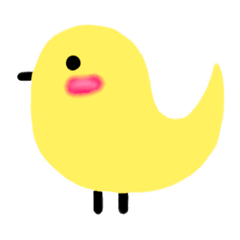 シンプルに伝えるひよこ