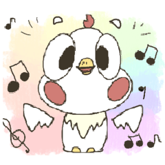 にわとりこここ　【シンプル・表情】