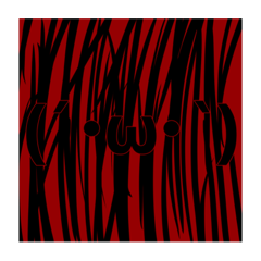 ぱっと見怖いけど　よく見たら文字スタンプ