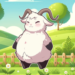 ごっちゃんヤギのメイちゃん