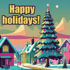 飛び出す! 年末年始とクリスマス＆冬