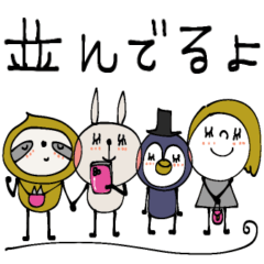 mottoのなかよしスタンプ♡グルメ