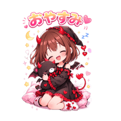 でびめいたんの日常会話スタンプ