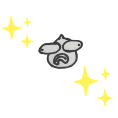 金魚の家族スタンプ