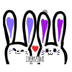 うさみみスタンプ