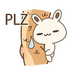 White Bunny(rabbit) Baby-Me