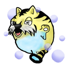 風船もどきのトラフグくん