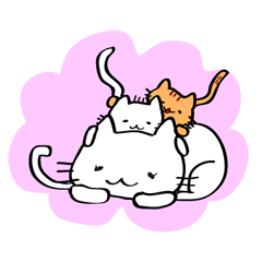 ねこ親のための『ゆるねこ』スタンプ第一弾