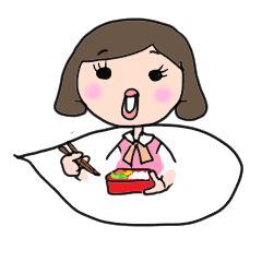 吹き出し返事の女子～日常編～