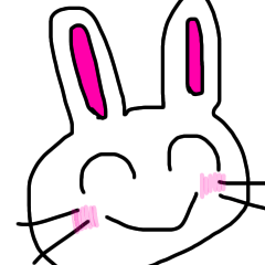 ちょっとアレなウサギちゃん