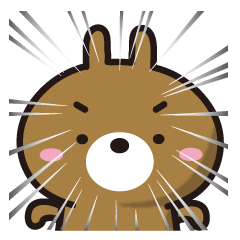 長続きするカップル専用スタンプ・クマウサ