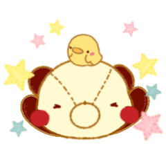 パンダのぬいぐるみ・ぐるみーとたまぴよ