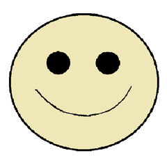 シンプルな顔文字スタンプたち