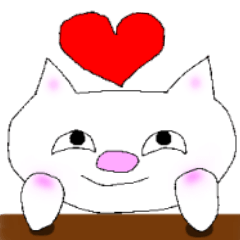 インドネシア語でお返事 白猫ちゃん