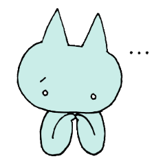 ネガティブなネコ(´。。)