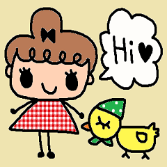 かわいい英語スタンプ238