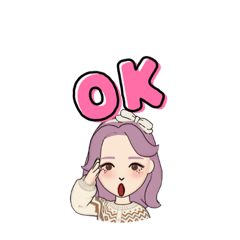 ペアのゆる返信スタンプ