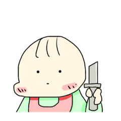 梅ちゃんスタンプ16個バージョン