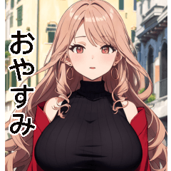 アニメカジュアルガール(日常用語)