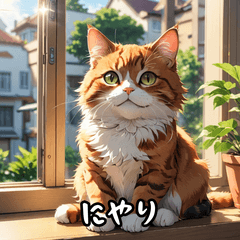 ゆるっとネコ日和スタンプ