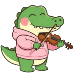 全部ワニ！ピアノ・チェロ★ヴァイオリン