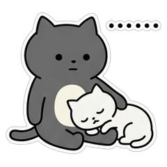 親子にゃんこ